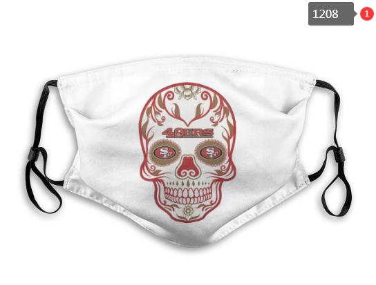 NFL San Francisco 49ers #9 Dust mask with filter